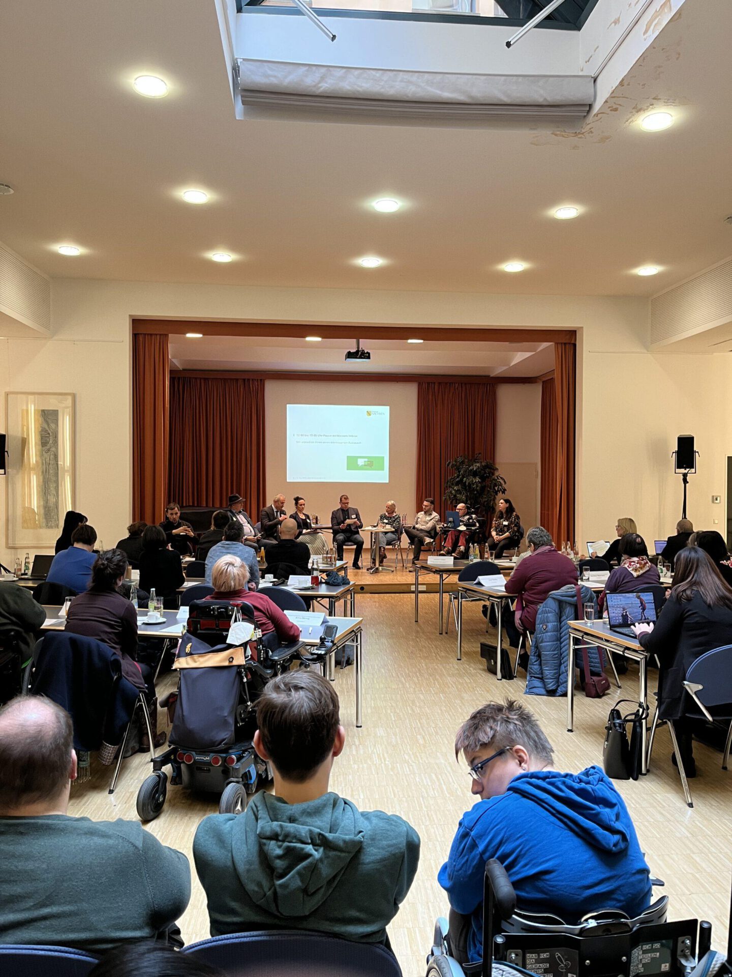 Cover: Besuch der ersten öffentlichen Sitzung des Sächsischen Landesbeirats für die Belange von Menschen mit Behinderungen