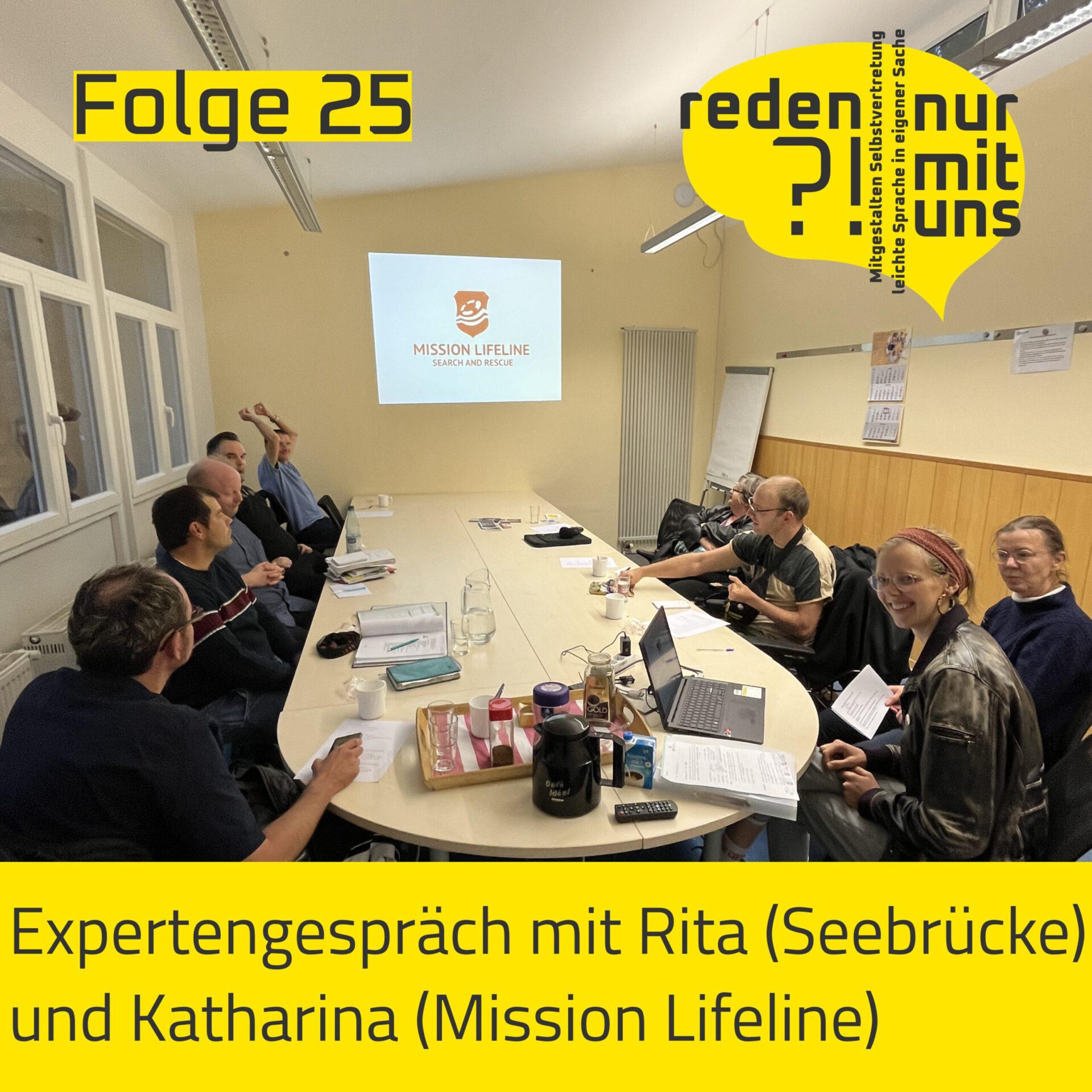 Cover: Wellen, Mut und Menschlichkeit: Expertengespräch mit Mission Lifeline und der Seebrücke