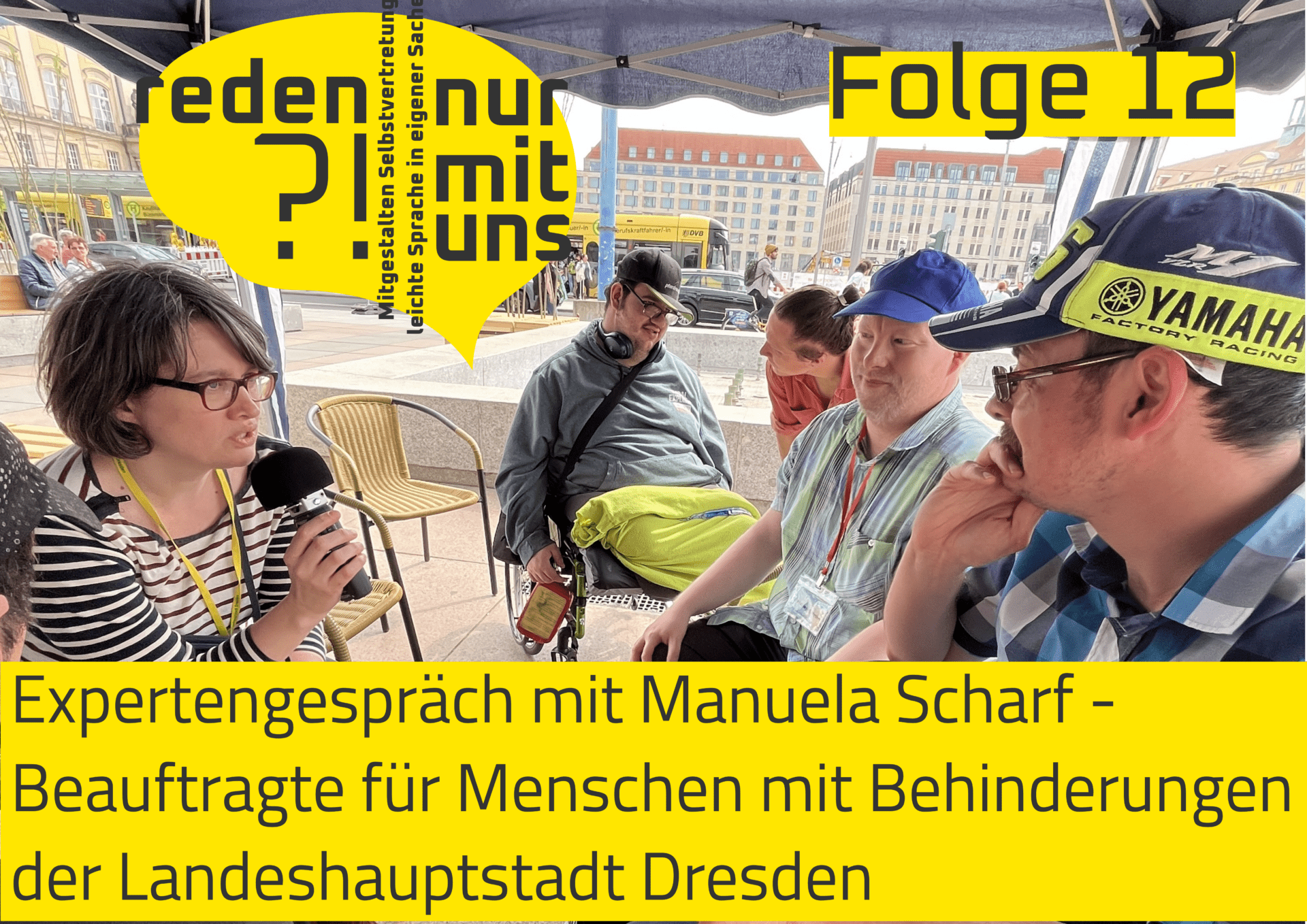Cover: Expertengespräch mit Manuela Scharf – Beauftragte für Menschen mit Behinderungen und Senior/innen