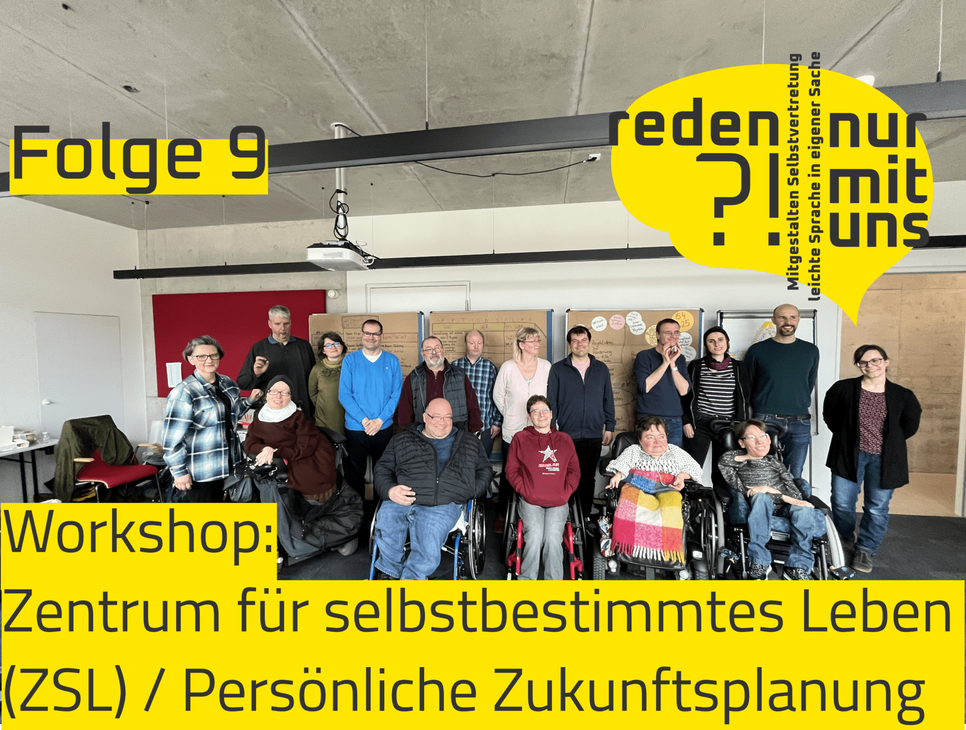 Cover: Workshop zur Gründung eines Zentrums für selbstbestimmtes Leben